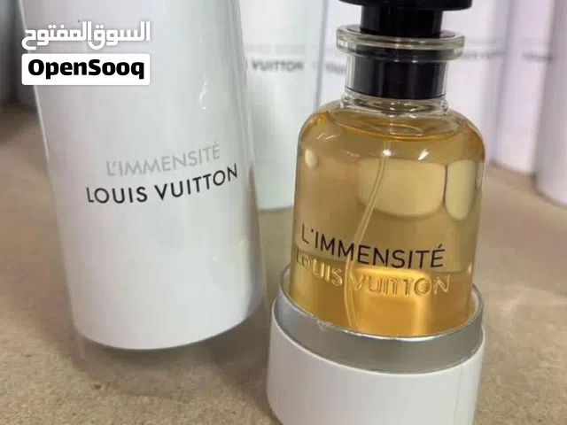 Louis Vuitton perfumes are available in sealed box with paper bag. imagination, ombre nomad etc....