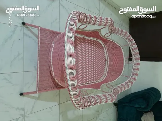 سرير هزاز رتان مع كوت سيارة