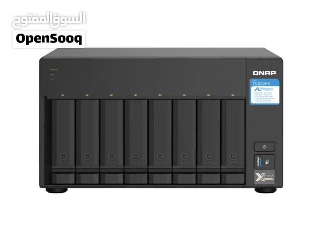 QNAP TS-832PX-4G 8 Bay High-Capacity NAS with 10GbE SFP+ and 2.5GbE