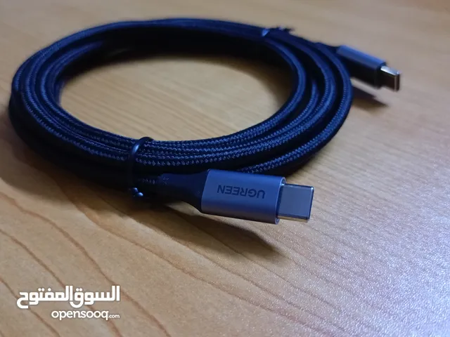 كيبل شحن تايب سي نوع يوجرين type-c ugreen 100 watt original Cable 2m