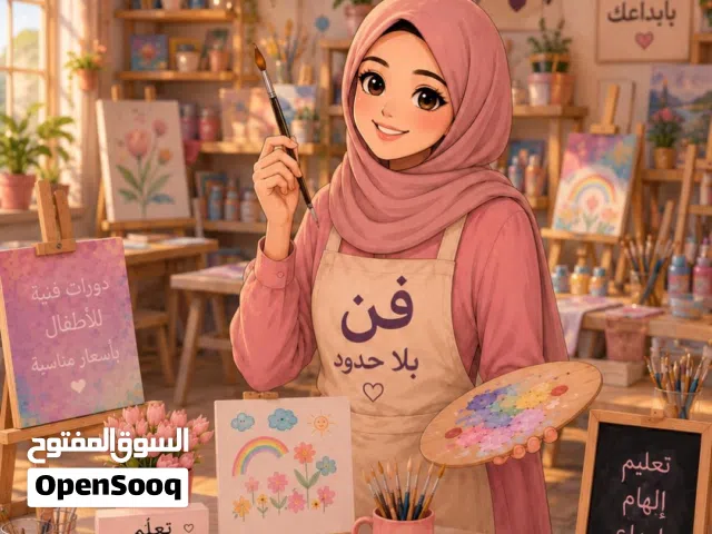 دورات تعليم الرسم والفنون