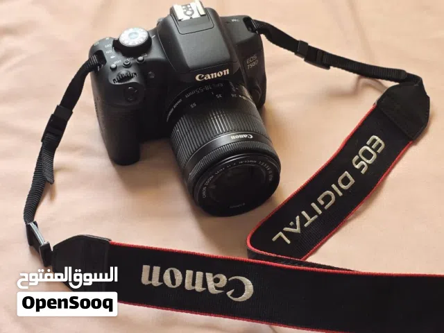 كانون 750D بحالة ممتازة