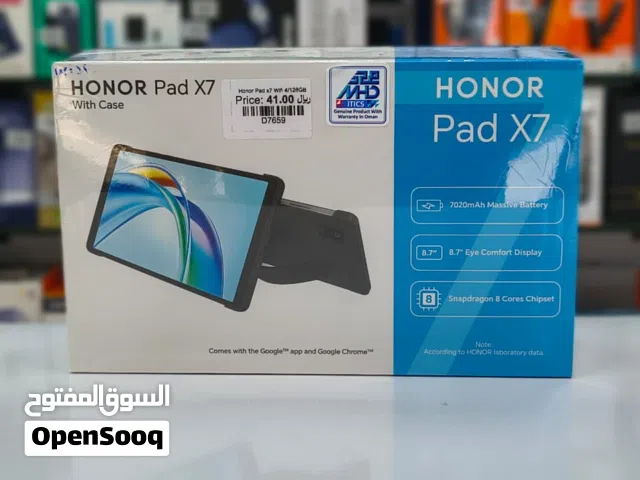 HONOR PAD X7 (WI-FI)	/ Honor Pad X7 in Oman / Brand New