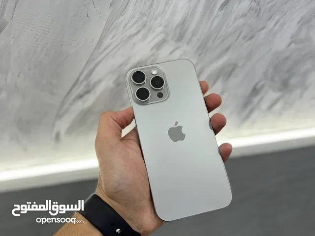 ايفون 16 برو ماكس 256 جيجا لون ديزرت او ناتشورال تيتانيوم نسبة البطارية 100% اكتف مستخدم اشي بسيط