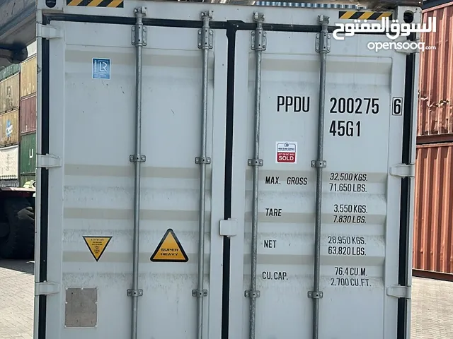 حاويات 40 قدم جديدة بسعر مغري