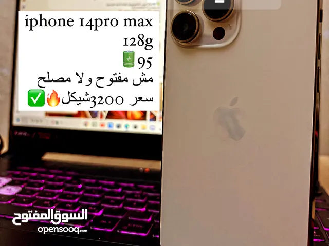 iphone 14pro max بطارية 95  مش مفتوح