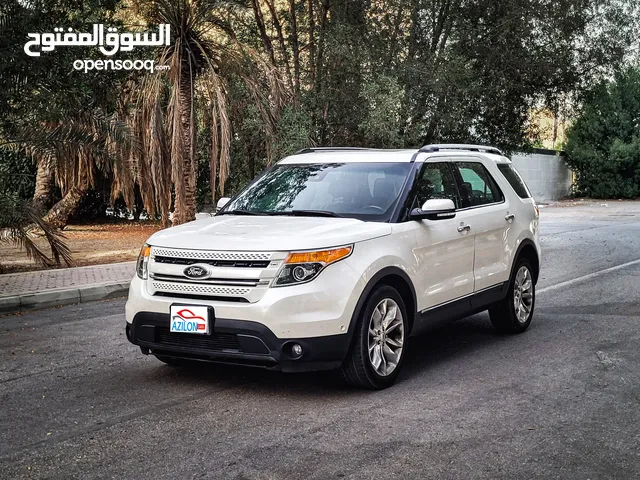 FORD EXPLORER LIMITED 4WD MODEL 2013 FULL OPTION SINGLE OWNER ZERO ACCIDENT FULL AGENCY MAINTAINED