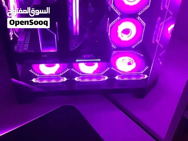 كمبيوتر للبيع كرت 5060 مع سيت اب ماوس وكيبورد وماوس باد وشاشة 240 hz