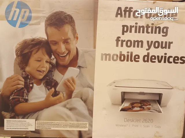 HP2620 inkjet 4x1 برنتر الوان تصوير و طباعه و سكانر و واى فاى استعمال نظيف سهلة الاستخدام