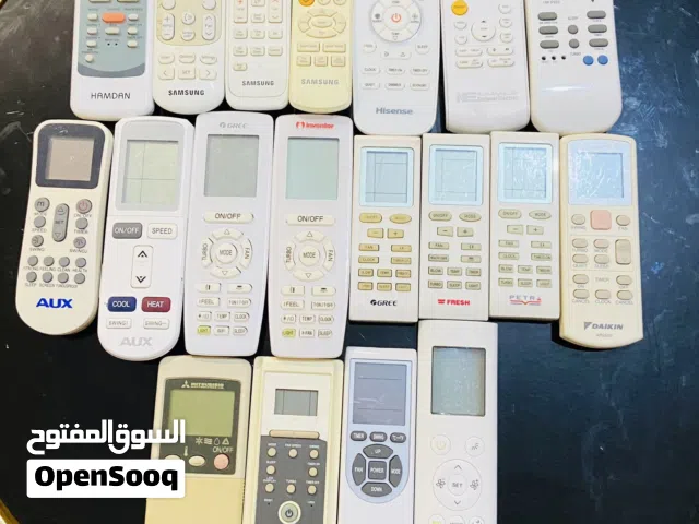 ريموت ريموتات متفرقة  اصلية مكيفات/تلفزيون (سوني  iphone Samsung gree haier sona gree midea  petra)