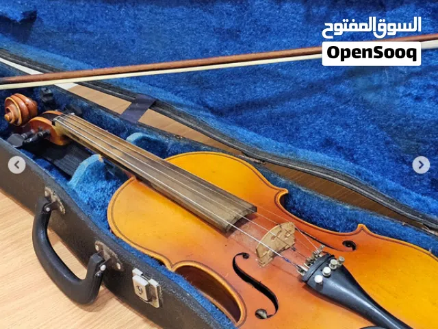 كمان كلاسيكي حجم كبير 4*4 مع اكسسوارات جديد للبيع