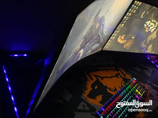 شاشة ألعاب سامسونج Odyssey G5 مقوسة الموديل: Samsung Odyssey G5 (S27AG550E)