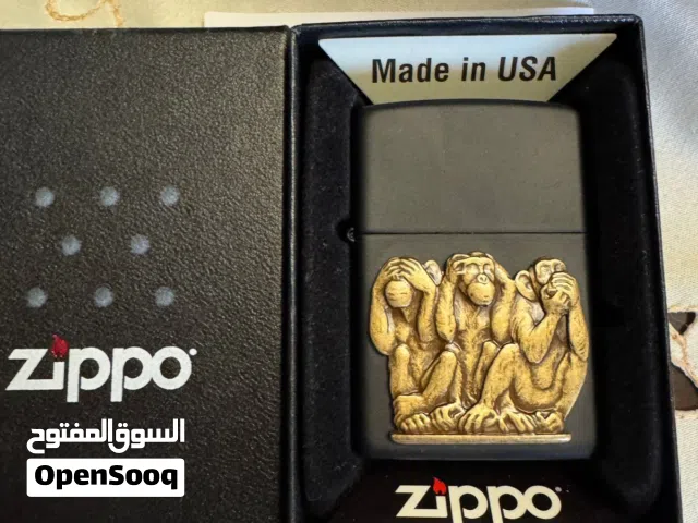 قداحة ZiPPO ولاعة اصلية جديده بالكرتونه صناعة امريكي مع الشهادات