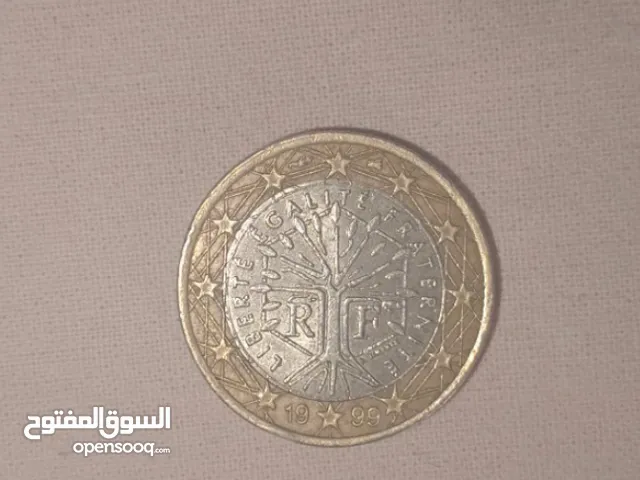 عملة نادرة ليورو فرنسي من 1999 نادر