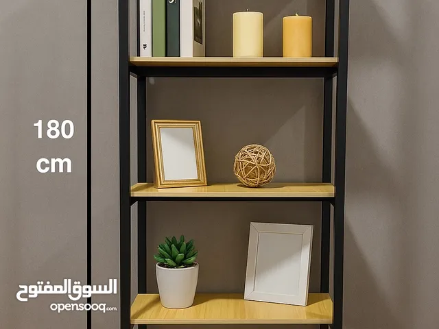 رفوف خشبية جميلة وانيقة للبيع تصلح للغرف ومجالس ومكاتب