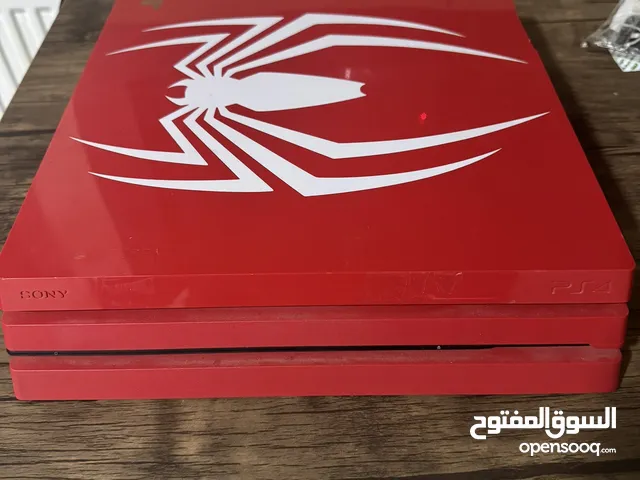 بليستيشن 4 برو نسخة سبايدرمان PlayStation 4 Pro Spider-Man Edition