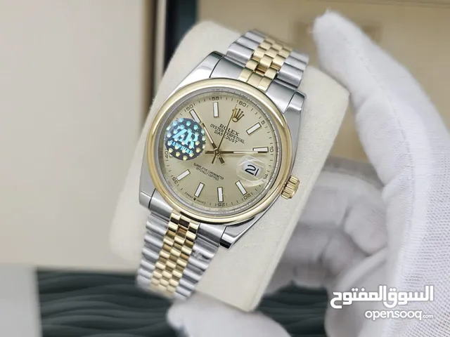 ساعات الهبة من ماركة رولكس اوتوماتيك ماستر كوالتي جودة عالية جداا طبق الاصل