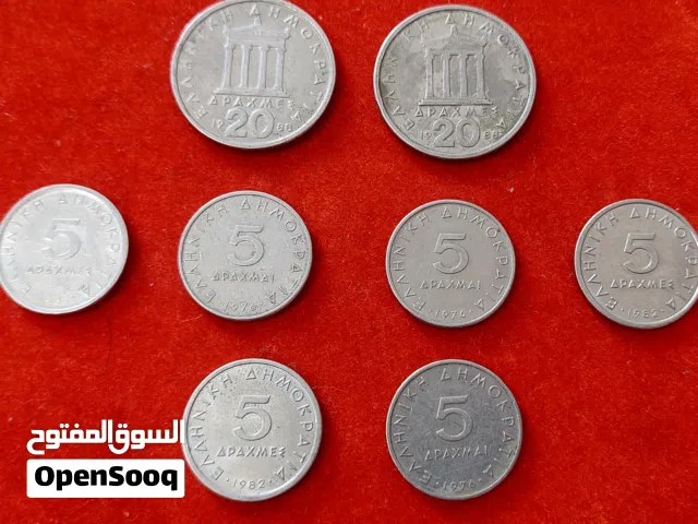عملات إيطاليا ويونان