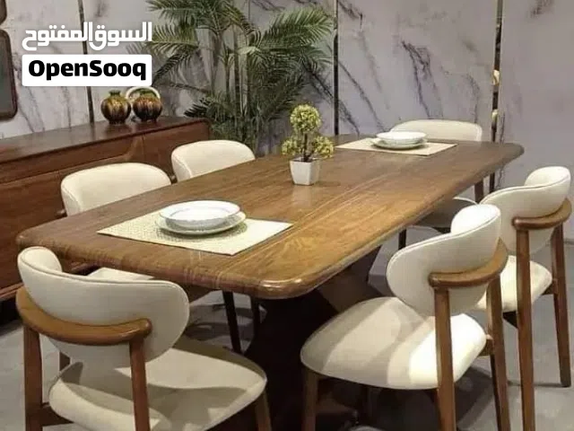 ترابيزه سفره خشب زان احمر من المصنع dining room for sale