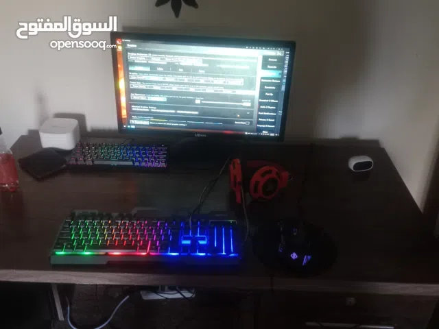 : المعالج: Intel Core i5-4590 (جيل رابع). كرت الشاشة: NVIDIA GTX 1050 2GB. الرام: 12GB DDR3. التخزين