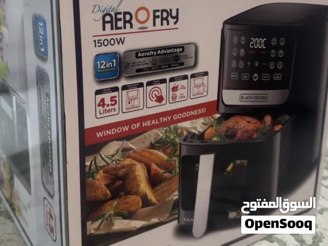 Brand new 12 in 1 Digital Air Fryer with Window 4.5 L 1500 W AF4500-B5 Black