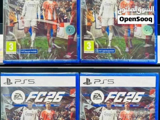 للبيع اشرطة جديدة و مستعمله ps4& ps5 (موقع المحل نزوى/حي العين)