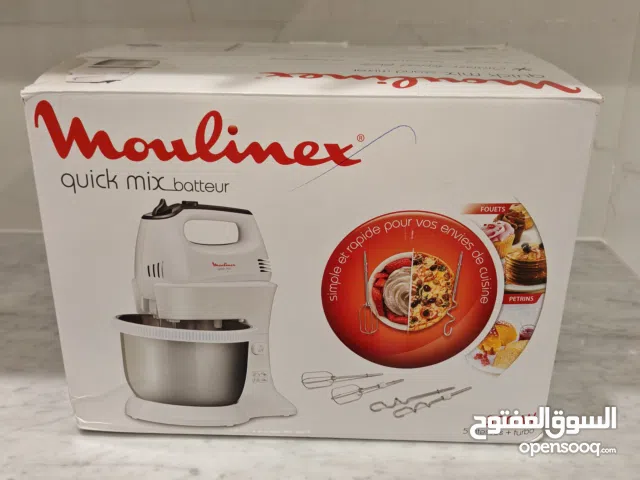 خلاط و عجانة مولينكس (ستانلس ستيل)