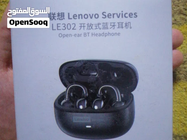 سماعه ايربود Lenovo الامريكيه نخب ثاني بلكرتونه للبيع