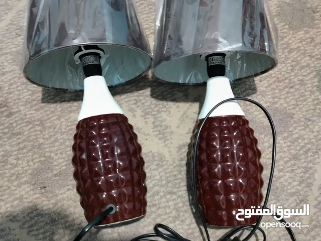 تيبل لامب.عدد ثنين.2شغالات فحص كماهوا بصور.للبيع بدون لمبات.. الزرقاء الجديده البتراوي بقرب من فندق