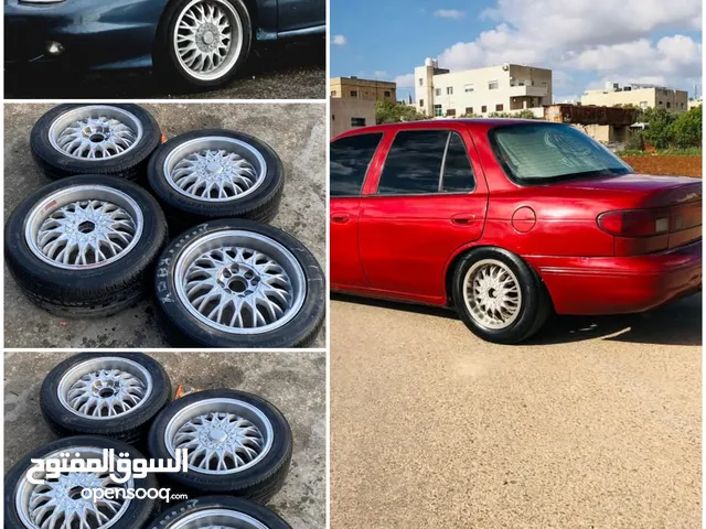 جنط BBS 15 اربع براغي محير قريب وبعيد مع كوشوك للبيع او للبدل