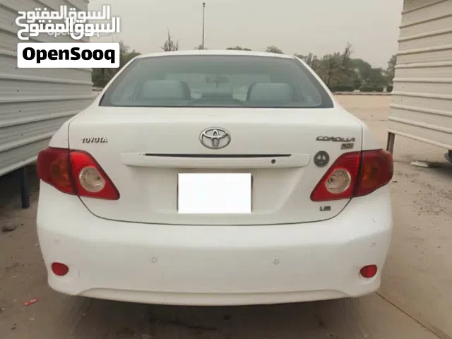 تويوتا كورولا موديل 2009 بحاله فوق الممتازه ببمه جديده شرط الفحص بالكامل قير مكينه شاصي بدي اصباغ تج