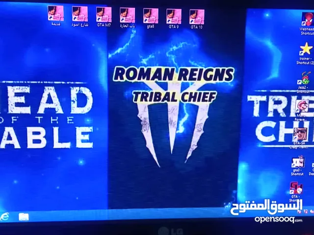 كمبيوتر كامل مع شاشة وماوس وكيبورد للبيع
