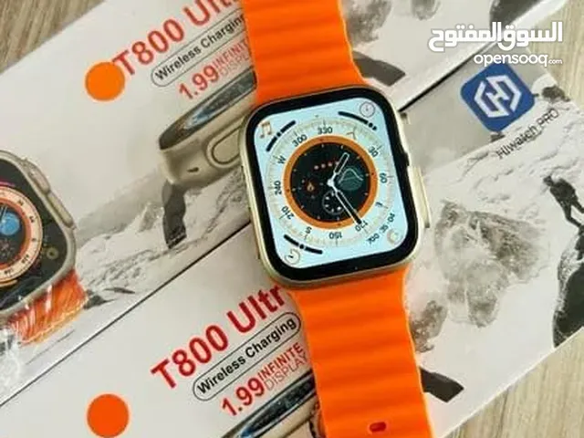 الساعه الذكية اجمل وارقي هديه ساعط الترا T800 المليئه بالمميزات والمواصفات الخرافي