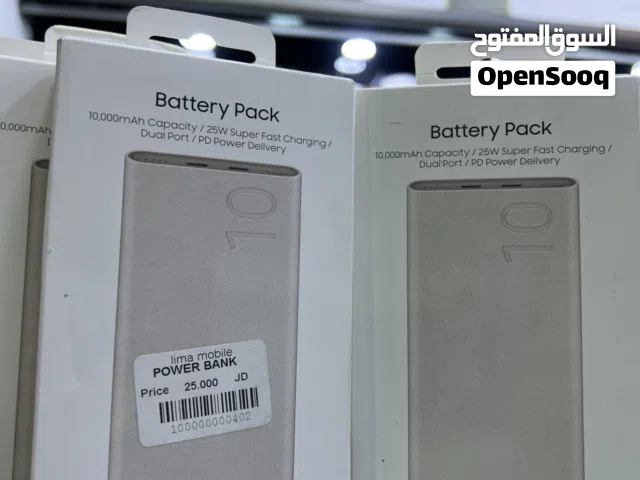 Samsung PowerBank 10000mAh  باور بانك سامسونج الاصلي بقوة 25 واط  وسعة 10 الاف مل امبير اصلي 100٪