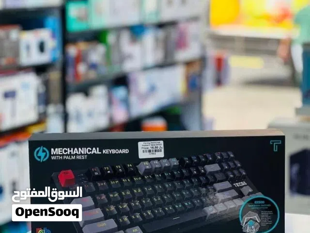 Tecsa Mechanical Keyboard With Palm Rest