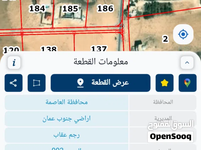 Residential Land for Sale in Amman Umm Al-Rasas