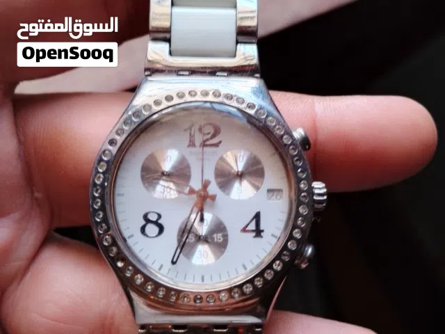 ساعة سواتش اصلية مرصعة