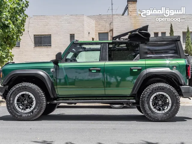 2024 ford bronco 2.3L SASQUATCH KIT فحص كامل معدل لون مميز جدا رابتر برونكو اصلي بالكامل