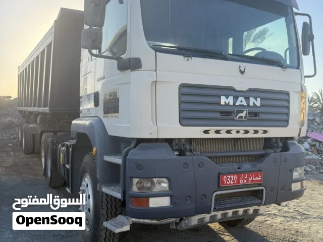 راس تريله مان مع صندوق 2 اكسل