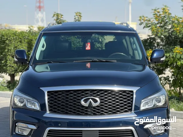 INFINITI QX 80 2016 BLUE