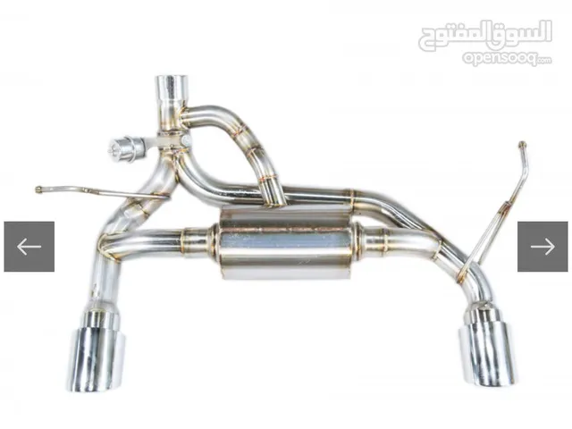 قزوز رانجلر بولت bullet و مد بايب وع الكت أوت wrangler down pipe and mid pipe