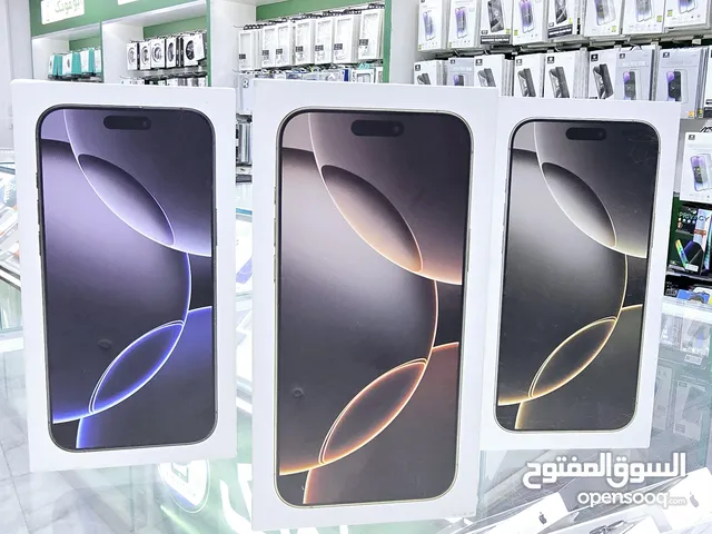 iphone 16 pro Max 256GB جديد شرق أوسط