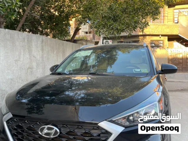 توسان موديل 2021 سيارة حلوة وجديدة رقم اربيل وسعرها مناسب مال بيع   وبيها محال بسيط