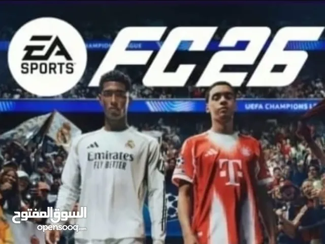 السلام عليكم متوفر فيفا 26 للبليستيشن 4و5 (حساب وليس سيدي) و Xbox وللبيسي والتفاصيل في الوصف