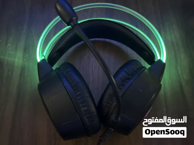 سماعة Gaming لون اسود