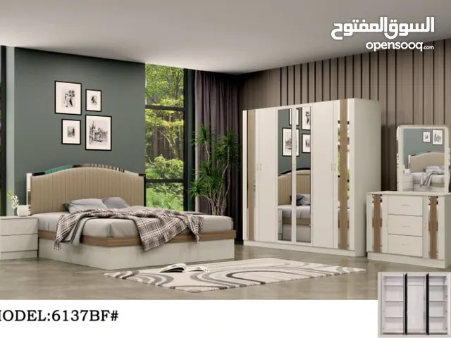 اووفر جديد غرف نوم روعه 6 قطع + دوشق طبي وتركيب