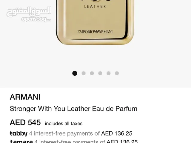 ARMANI Stronger With You Leather Eau de Parfum