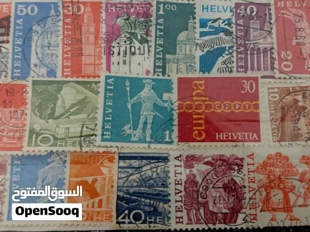 مجموعة من الطوابع البريدية التاريخية
