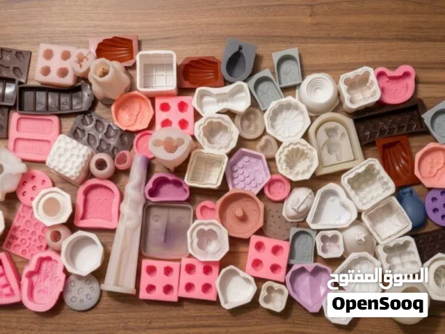 قوالب سلكون/اكرلك للشموع، مشروع شموع للبيع