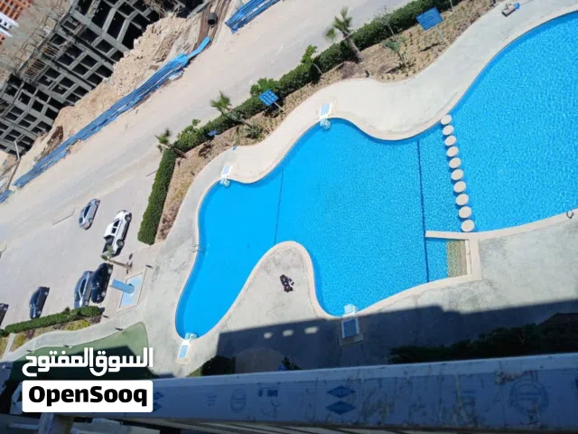 شاليه ببورتو جولف غرفتين وريسبشن فيو بول مكيف بالكامل